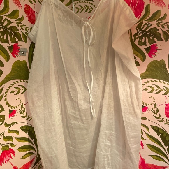 Authentic GUCCI | Ivory GG & FLOWER EMBROIDERED Short Summer DRESS & SLIP - Picture 4 of 10